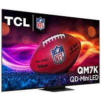 Téléviseur intelligent Google QD mini-DEL HDR UHD 4K de 85 po série QM7K de 85 po de TCL (85QM7K) - 2025
