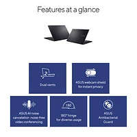 ASUS Vivobook 16 16" Laptop - Indie Black (Intel Core i5-13420H/16GB RAM/512GB SSD/Windows 11)