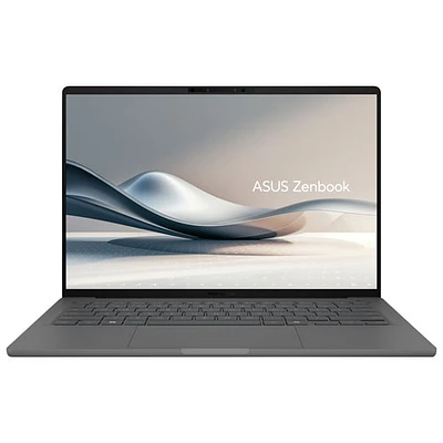 Portable Zenbook A14 14 po Copilot+ d'ASUS - Gris Islande (Snapdragon X/RAM 16 Go/SSD 1 To/Win 11)