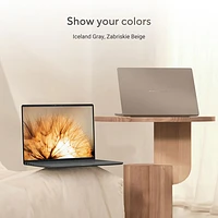 Portable Zenbook A14 14 po Copilot+ d'ASUS - Gris Islande (Snapdragon X/RAM 16 Go/SSD 1 To/Win 11)
