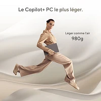Portable Zenbook A14 14 po Copilot+ d'ASUS - Gris Islande (Snapdragon X/RAM 16 Go/SSD 1 To/Win 11)