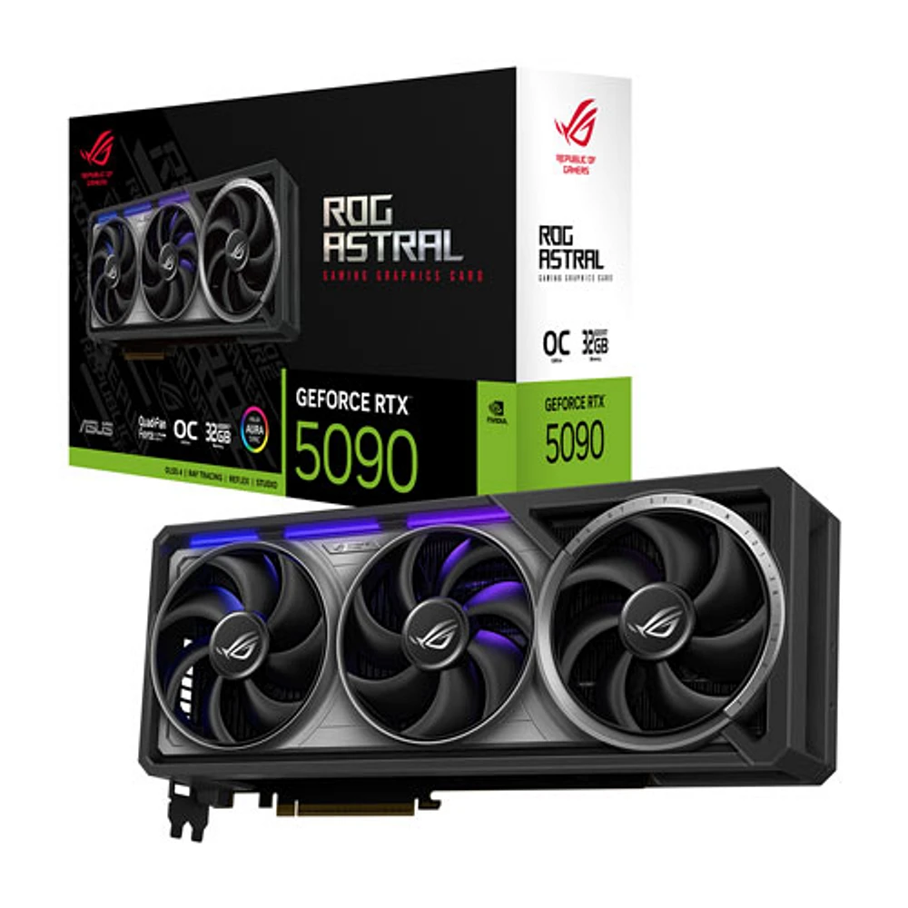 ASUS ROG Astral GeForce RTX 5090 OC Edition 32GB Video Card