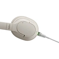 Casque d'écoute 100 % sans fil à isolation sonore SoundForm Surround de Belkin - Sable
