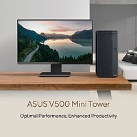 ASUS V500 Mini Tower Gaming PC (Intel Core i7-13620H/16GB RAM/1TB SSD/Intel UHD Graphics/Windows 11)