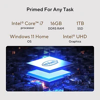 ASUS V500 Mini Tower Gaming PC (Intel Core i7-13620H/16GB RAM/1TB SSD/Intel UHD Graphics/Windows 11)