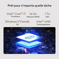 ASUS V500 Mini Tower Gaming PC (Intel Core i7-13620H/16GB RAM/1TB SSD/Intel UHD Graphics/Windows 11)