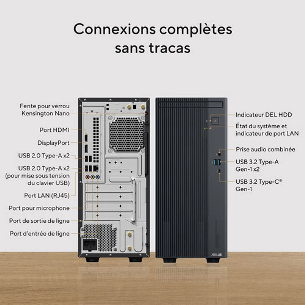 Ordinateur de jeu ASUS (Core i5-13420H d'Intel/RAM 16 Go/SSD 1 To/carte graphique UHD d'Intel/Windows 11)