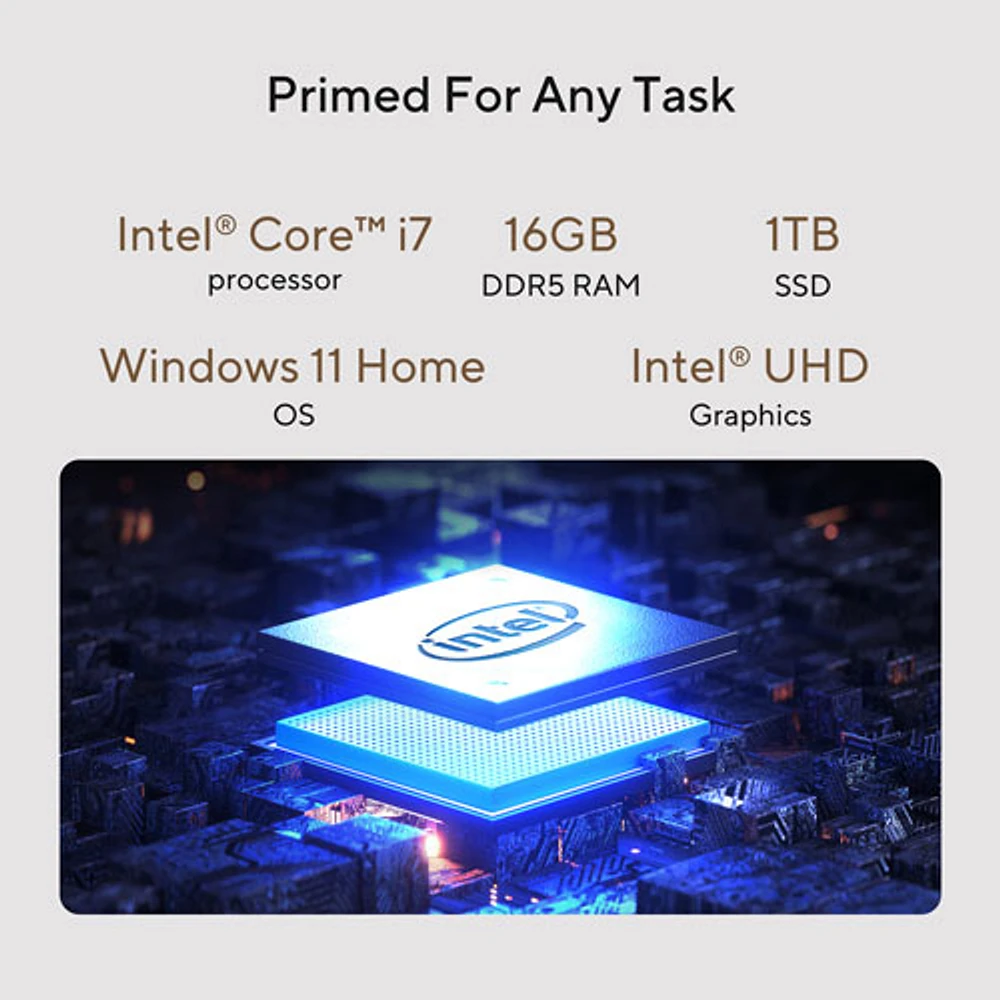 Ordinateur de jeu ASUS (Core i5-13420H d'Intel/RAM 16 Go/SSD 1 To/carte graphique UHD d'Intel/Windows 11)