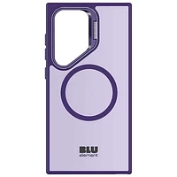 Étui ajusté Nuage chromatique de Blu Element avec MagSafe et béquille pour Galaxy S25 Ultra - Violet foncé