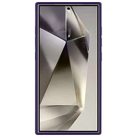 Étui ajusté Nuage chromatique de Blu Element avec MagSafe et béquille pour Galaxy S25 Ultra - Violet foncé