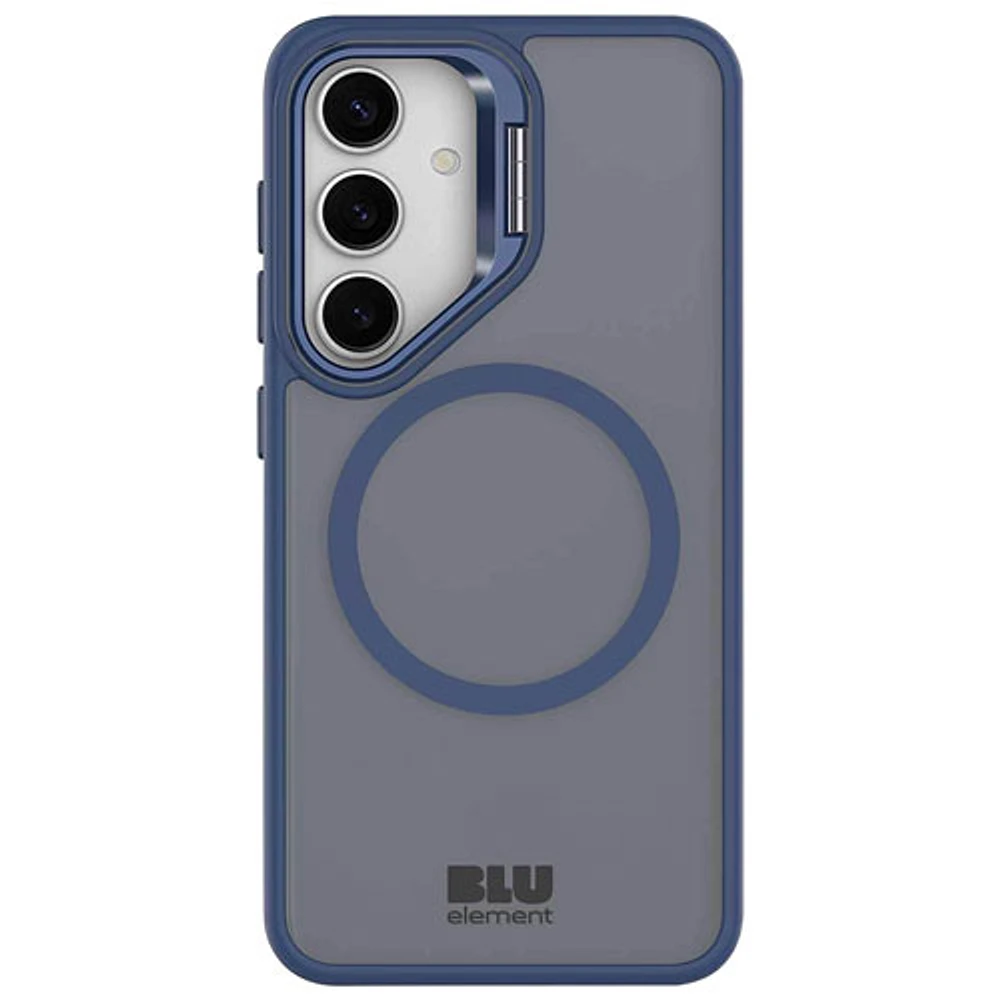 Étui ajusté Nuage chromatique de Blu Element avec MagSafe et béquille pour Galaxy S25 - Marine