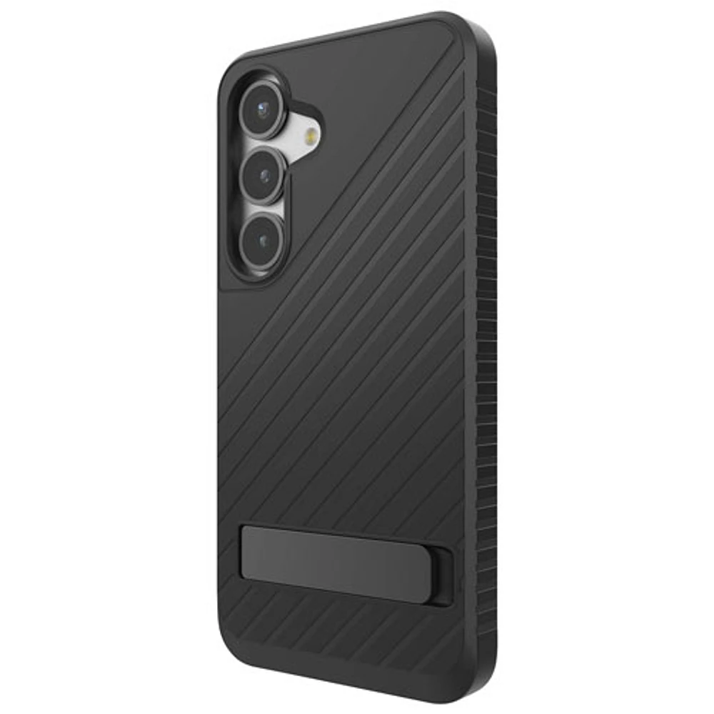 ZAGG Denali Fitted Hard Shell Case with Kickstand for Galaxy S25 - Black