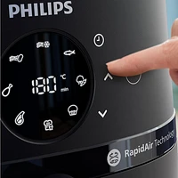 Philips 2000 Series Air Fryer - 4.2L (4.4QT) - Black
