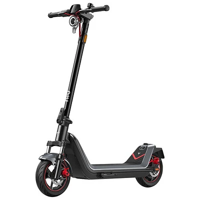 Trottinette électrique KQi300X de NIU (moteur jusqu'à 1000 W/autonomie maximale 60 km/vitesse maximale 32 km/h/batterie 48 V) - Gris spatial
