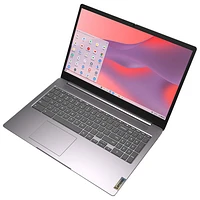 Chromebook IdeaPad 3i de 15,6 po de Lenovo - Gris arctique (Celeron N4500 d'Intel/eMMC 64 Go/RAM 4 Go/ChromeOS)