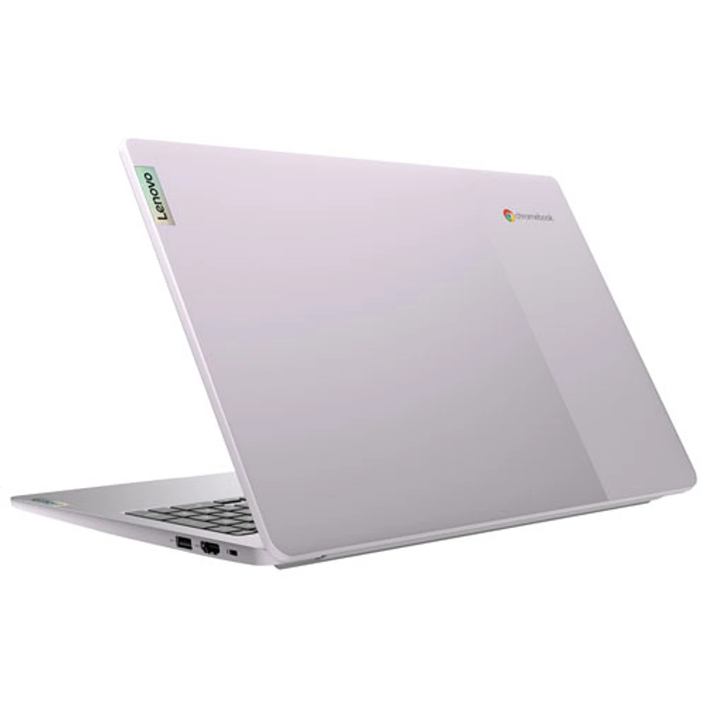 Chromebook IdeaPad 3i de 15,6 po de Lenovo - Gris arctique (Celeron N4500 d'Intel/eMMC 64 Go/RAM 4 Go/ChromeOS)