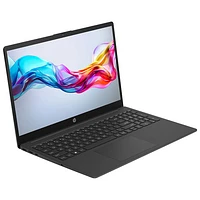 HP 15.6" Laptop w/ 1 year of Microsoft 365 - Jet Black (Intel N100/4GB RAM/128GB SSD/Windows 11)