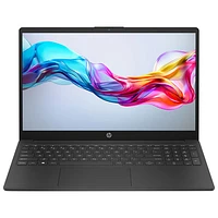 HP 15.6" Laptop w/ 1 year of Microsoft 365 - Jet Black (Intel N100/4GB RAM/128GB SSD/Windows 11)