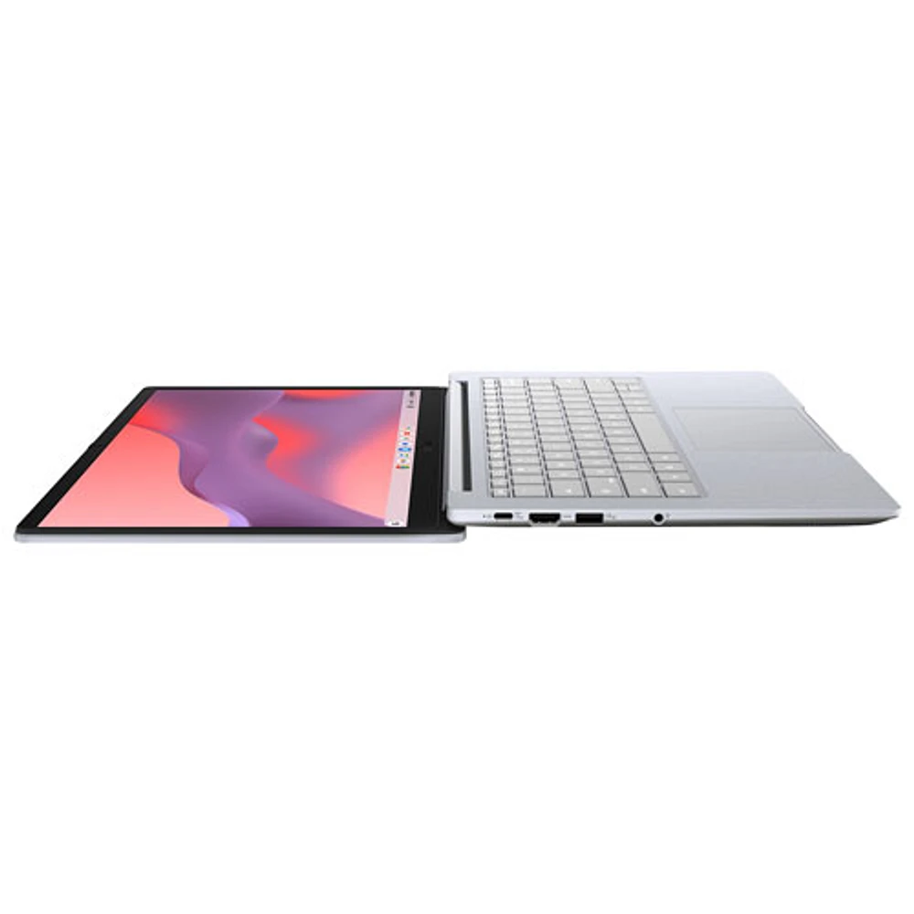 Chromebook à écran tactile 14 po CX14 d'ASUS - Gris pur (Celeron N4500 d'Intel/RAM 8 Go/SSD 128 Go/ChromeOS)