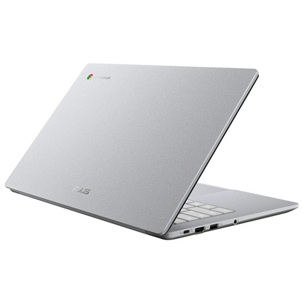 Chromebook à écran tactile 14 po CX14 d'ASUS - Gris pur (Celeron N4500 d'Intel/RAM 8 Go/SSD 128 Go/ChromeOS)