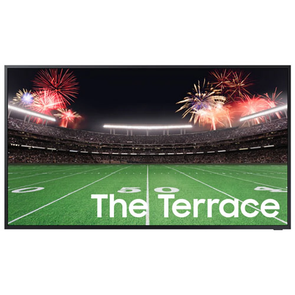 Téléviseur intelligent d'extérieur Tizen HDR QLED UHD 4K po The Terrace de Samsung (QN55LST7DAFXZC