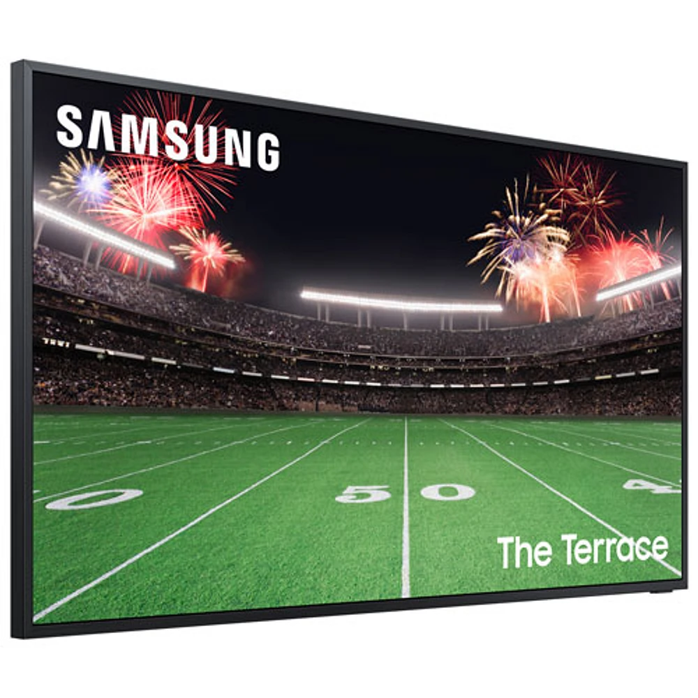 Téléviseur intelligent d'extérieur Tizen HDR QLED UHD 4K po The Terrace de Samsung (QN55LST7DAFXZC