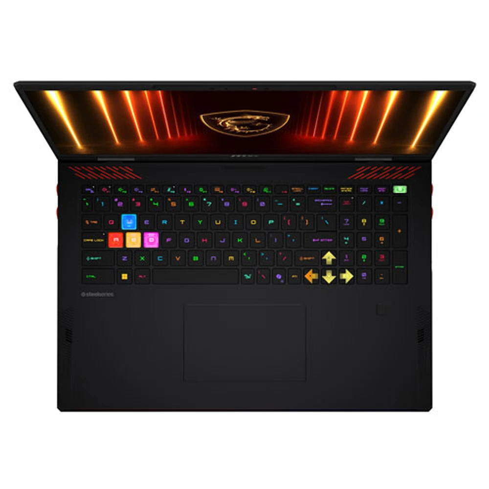 Portable de jeu Raider 18 HX 18 po de MSI - Noir (Core Ultra9-285HX Intel/RAM 64 Go/SSD 4 To (2 x 2 To)/RTX 5080)
