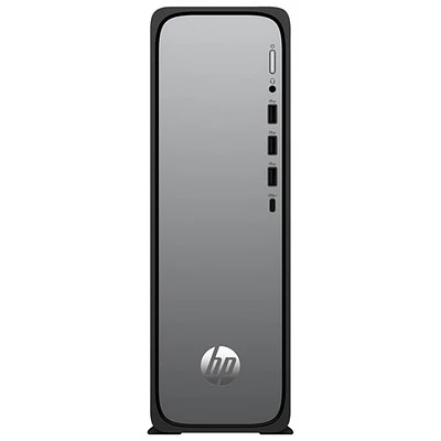 HP OmniDesk Slim Desktop PC - Jack Black (Intel Core i3-13100/8GB RAM/512GB SSD) - Only at Best Buy