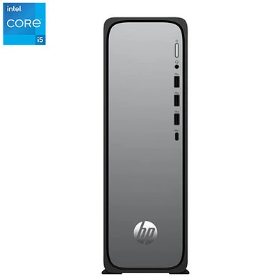 HP OmniDesk Slim Desktop PC - Black (Intel Core i5-14400/16GB RAM/1TB SSD/Windows 11) - Only at Best Buy