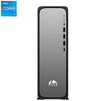 HP OmniDesk Slim Desktop PC - Black (Intel Core i5-14400/16GB RAM/1TB SSD/Windows 11) - Only at Best Buy