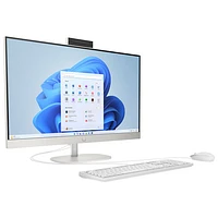 HP 27" All-in-One PC - White (Intel Core i5-1334U/16GB RAM/512GB SSD/Windows 11) - Only at Best Buy