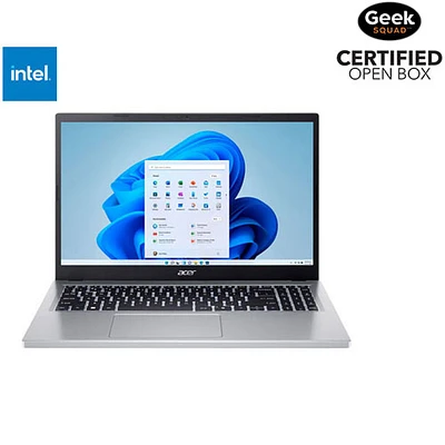 Open Box - Acer Aspire Go 15.6" Laptop - Silver (Intel N100/8GB RAM/512GB SSD/Windows 11)