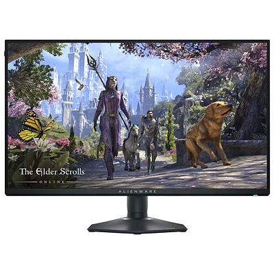 Alienware 27" 4K Ultra HD 180Hz 1ms IPS LED G-Sync Gaming Monitor (AW2725QF) - Black