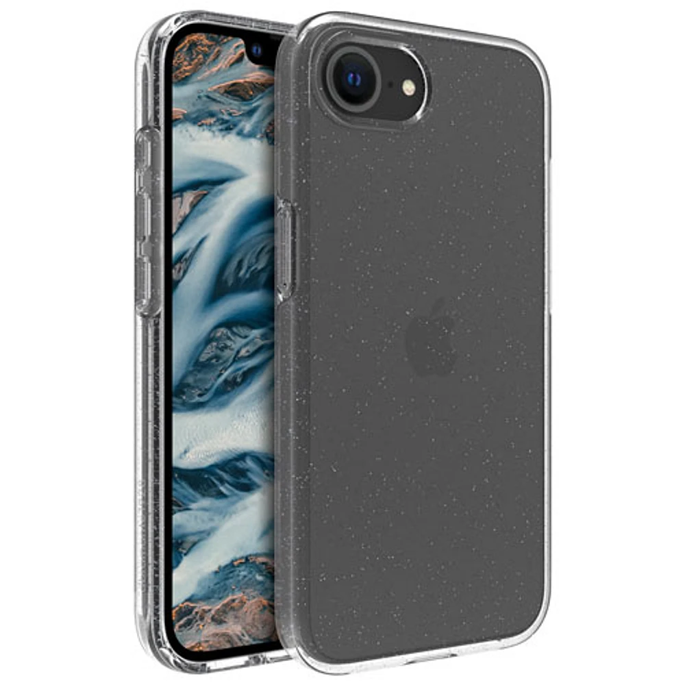 Étui rigide ajusté Iceland Pro Stardust de Dbramante1928 pour iPhone 16e - Transparent
