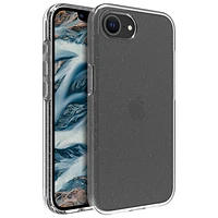 Étui rigide ajusté Iceland Pro Stardust de Dbramante1928 pour iPhone 16e - Transparent