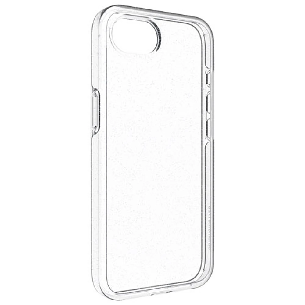 Étui rigide ajusté Iceland Pro Stardust de Dbramante1928 pour iPhone 16e - Transparent