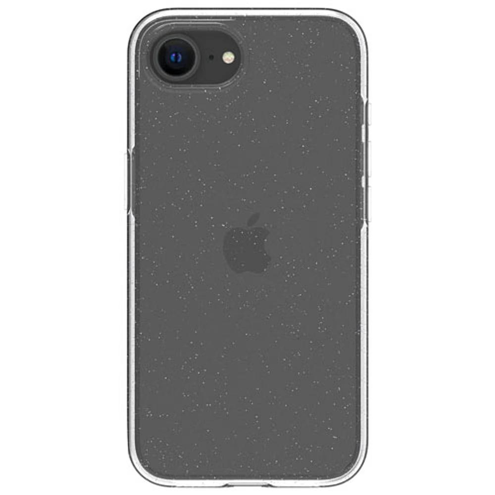 Étui rigide ajusté Iceland Pro Stardust de Dbramante1928 pour iPhone 16e - Transparent