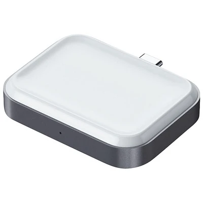 Satechi USB-C Apple Watch & AirPods Wireless Charger - Space Grey