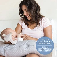 Simmon's Basket Weave Nursing Pillow with Removable Cover