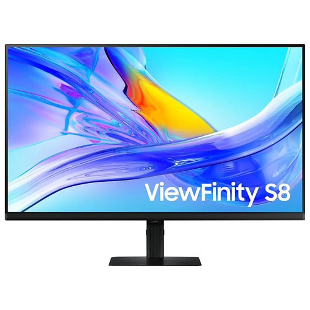 Moniteur DEL AV Ultra HD 4K 5 ms GÀG 60 Hz 32 po ViewFinity S8 de Samsung (LS32D806UANXGO) - Noir