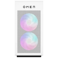 HP Omen 35L Gaming PC - White (AMD Ryzen 7 8700F/32GB RAM/2TB SSD/GeForce RTX 5070/Windows 11) - Only at Best Buy
