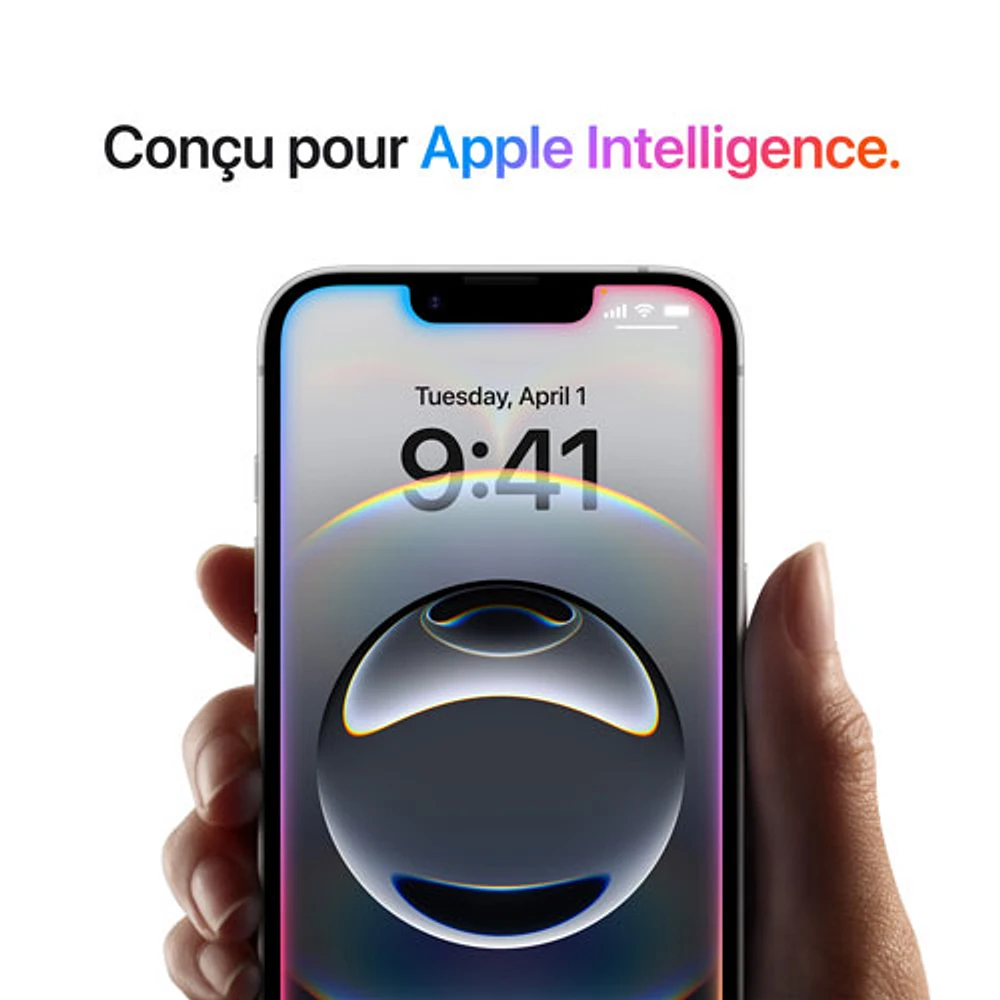 iPhone 16e de 256 Go d'Apple avec Virgin Plus - Blanc - Financement mensuel