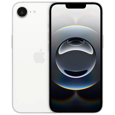 Rogers Apple iPhone 16e 256GB - White - Monthly Financing