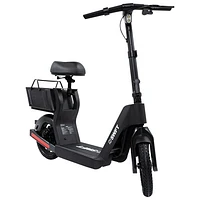 SWFT SD Sit-Down Electric Scooter (400W Motor / Up to 24km Range / 20km/h Top Speed) - Black
