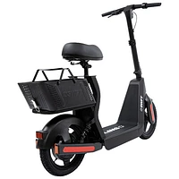 SWFT SD Sit-Down Electric Scooter (400W Motor / Up to 24km Range / 20km/h Top Speed) - Black