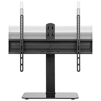 One For All Table Top TV Stand with 32"-70" Swivel TV Mount - Black