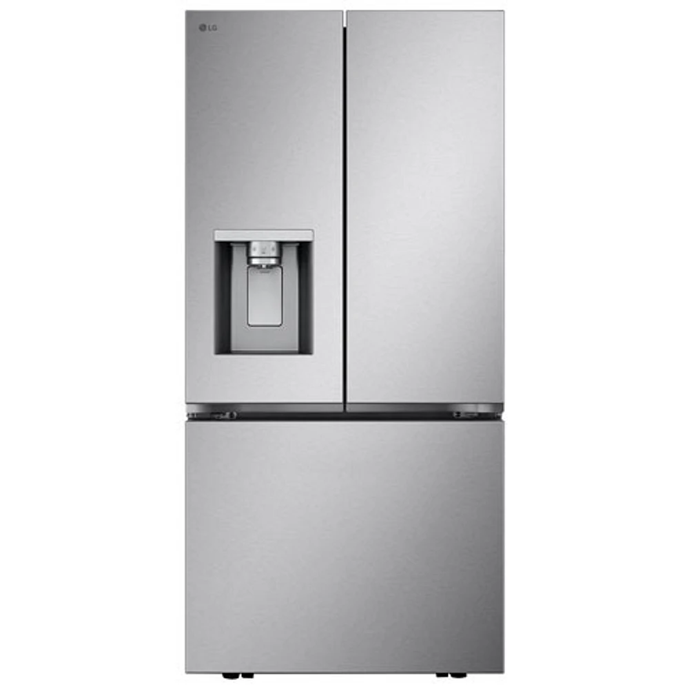 Boîte ouverte - Réfrigérateur à deux portes 20,2 pi³ 33 po de LG (LF20C6330S) - Acier inoxydable - Parfait état