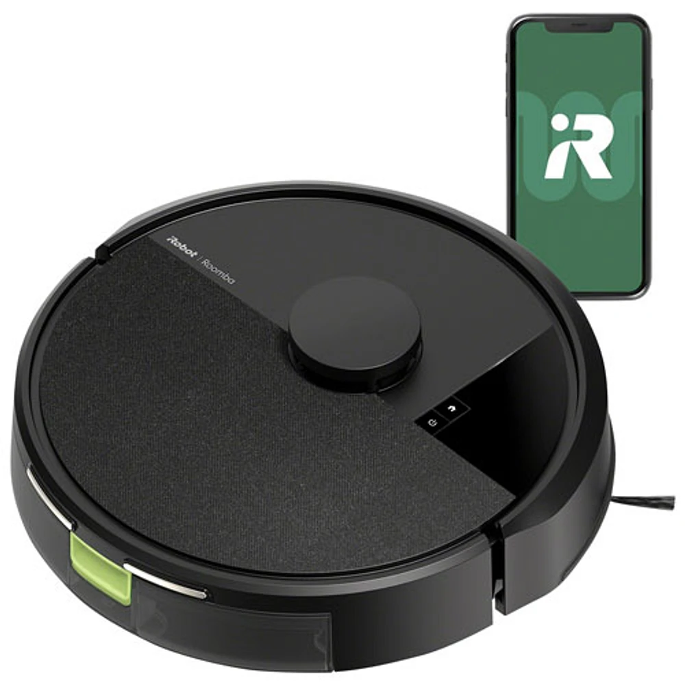 Aspirateur robot connecté Wi-Fi Roomba 105 Vac d'iRobot - Noir