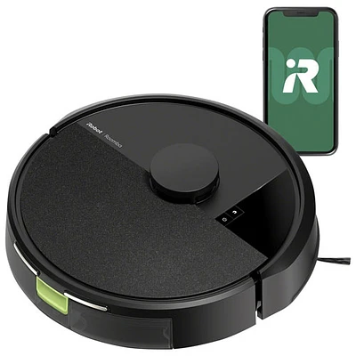 Aspirateur robot connecté Wi-Fi Roomba 105 Vac d'iRobot - Noir