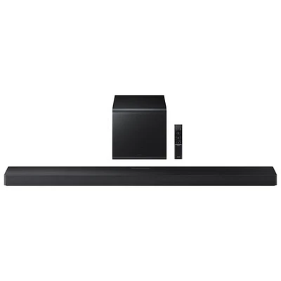 Barre de son 3.1.2 canaux 345 W HW-QS700F/ZC de Samsung avec haut-parleur d'extrêmes graves sans fil
